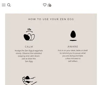 Zenegg.si(Zen Egg) Screenshot