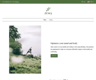 ZenejHealing.com(Zenej Healing) Screenshot