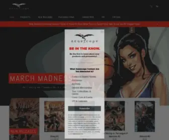 Zenescope.com(Zenescope Entertainment Inc) Screenshot