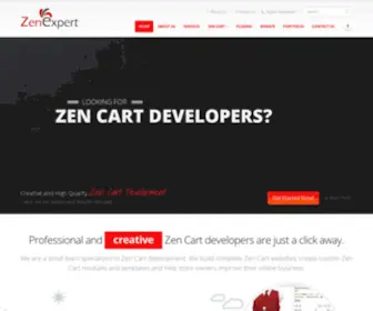 Zenexpert.co.uk(Zen Cart Expert development) Screenshot