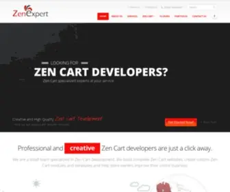 Zenexpert.com(Zen Cart Expert development) Screenshot