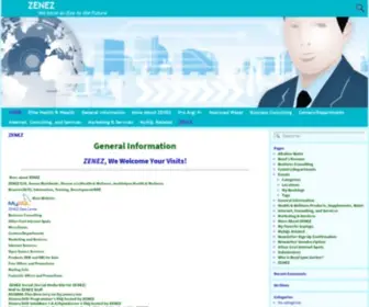 Zenez.com(ZENEZ (WWW)) Screenshot