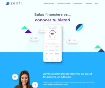 Zenfi.mx(Plataforma de salud financiera) Screenshot