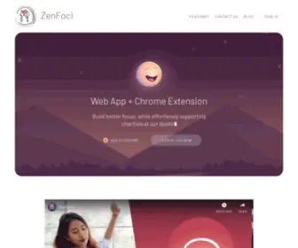 Zenfoci.com(ZenFoci) Screenshot