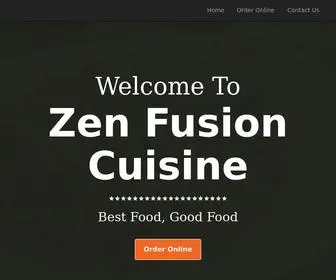 Zenfusioncuisinetogo.com(Zen Fusion Cuisine) Screenshot