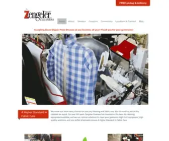 Zengelercleaners.com(Zengeler2024) Screenshot