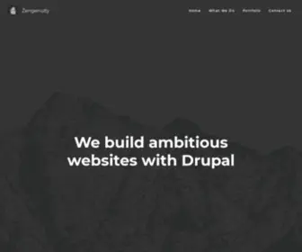 Zengenuity.com(Drupal Development) Screenshot