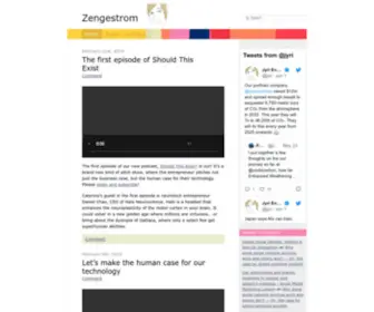 Zengestrom.com(Zengestrom) Screenshot
