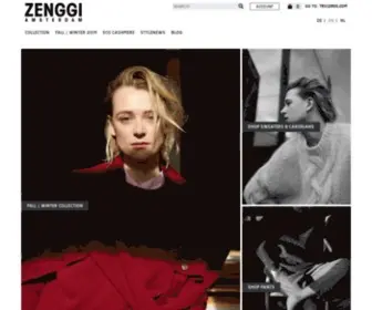 Zenggi.com(ZENGGI & TRVL DRSS) Screenshot