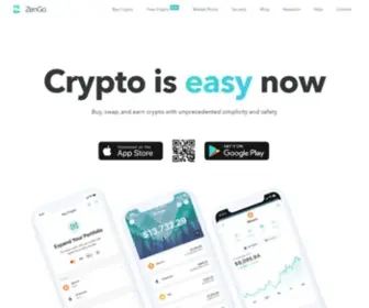 Zengo.com(Bitcoin & Cryptocurrency Wallet) Screenshot