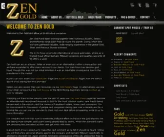 Zengold.com(Zen Gold) Screenshot