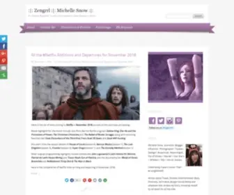 Zengrrl.com(Michelle Snow) Screenshot