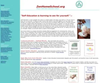 Zenhomeschool.org(Self-Education) Screenshot