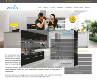 Zenia.in(HTML5 Template) Screenshot