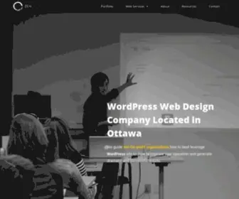 Zenideas.ca(WordPress Web Design for Nonprofit Organizations) Screenshot
