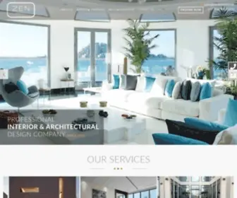 Zeninteriors.net(Interior Design Company in Dubai) Screenshot