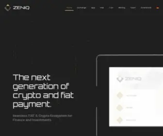 Zeniq.com(NEO) Screenshot