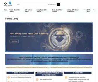 ZeniqDubai.com(Safir & Zeniq) Screenshot