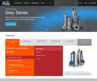 Zenit.net(Elettropompe sommergibili e soluzioni per il trattamento di acque reflue) Screenshot