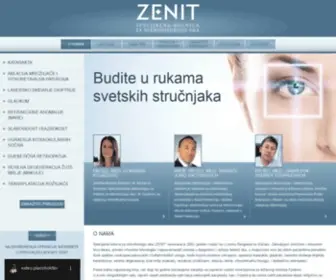 Zenit.rs(Specijalna bolnica za mikrohirurgiju oka) Screenshot