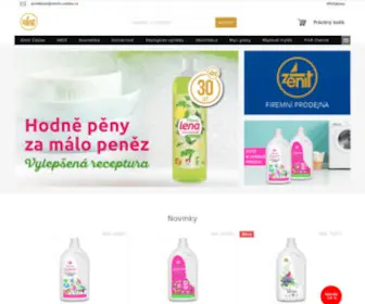 Zeniteshop.cz(Obchod s čistícími prostředky) Screenshot