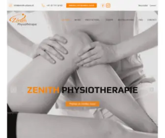 Zenith-PHysio.ch(Accueil) Screenshot