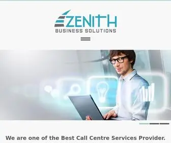 Zenithbsolutions.com(Leading IT Development & infrastructure Service Provider) Screenshot