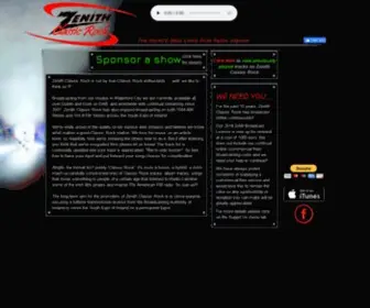 Zenithclassicrock.com(Zenith Classic Rock) Screenshot