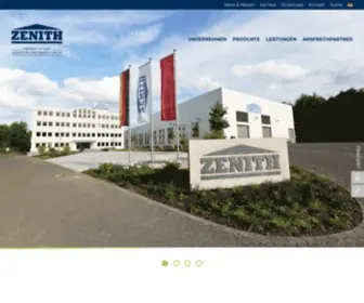 Zenith.de(Startseite) Screenshot