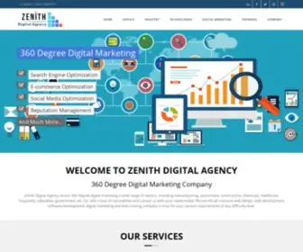 Zenithdigitalagency.com(Zenith Digital Agency) Screenshot