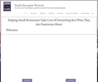 Zenithenterprisenetwork.com(Zenith Enterprise Network) Screenshot