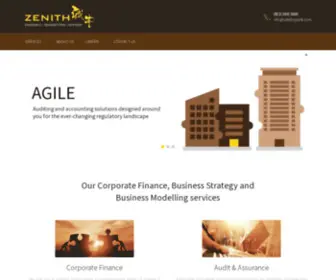 Zenithgroup.asia(Zenith Group Holdings Limited) Screenshot