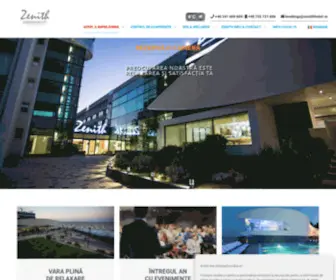 Zenithhotel.ro(Zenith Hotel Conference & Spa) Screenshot