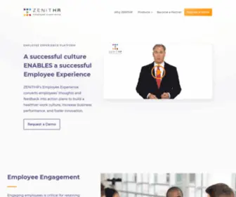 Zenithr.com(Employee Experience) Screenshot