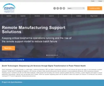 Zenithtechnologies.com(Zenith Technologies) Screenshot