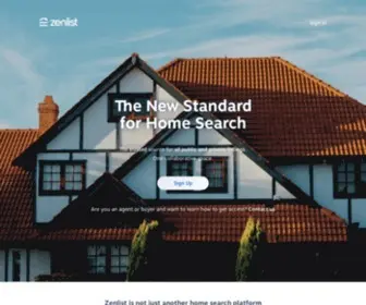 Zenlist.com(Collaborative home search) Screenshot