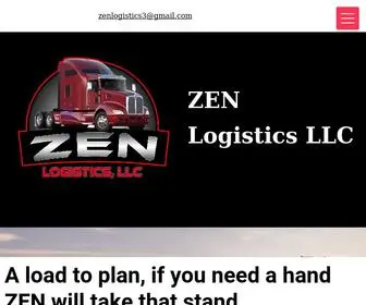 Zenlogistics.biz(ZEN Logistics LLC) Screenshot