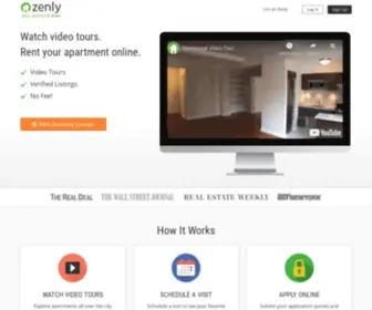 Zenly.com(Watch Video Tours) Screenshot