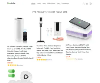 Zenlyfe.com(Zen Lyfe) Screenshot