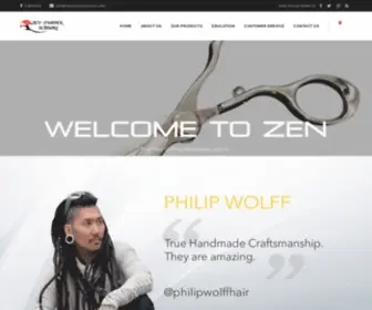 Zenmasterscissors.com(Zen Master Scissors) Screenshot