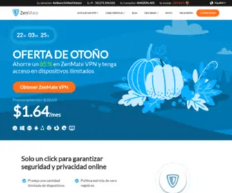 Zenmate.es(ZenMate VPN) Screenshot