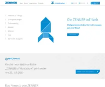 Zenner.de(ZENNER International) Screenshot