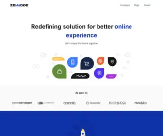 Zennode.com(Zennode Technologies) Screenshot