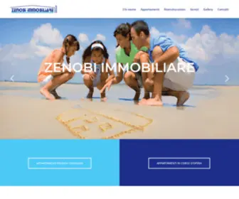 Zenobigroup.it(Vendita case e appartamenti a Teramo e provincia) Screenshot