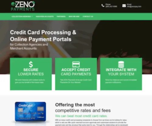 Zenopayments.com(High Risk Credit Card Processing & Merchant Accounts) Screenshot