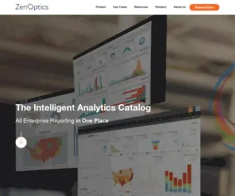 Zenoptics.com(ZenOptics Analytics Catalog) Screenshot