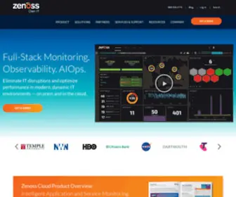 Zenoss.com(Intelligent Application and Service Monitoring) Screenshot
