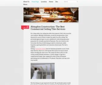 Zenpalate.com(Zen Palate) Screenshot
