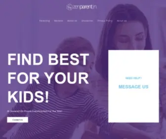 Zenparent.in(Parenting Tips and Resources for New) Screenshot