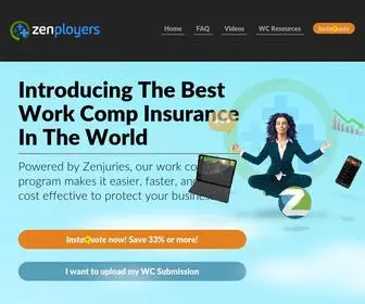 Zenployers.com(Zenployers Workers' Comp) Screenshot